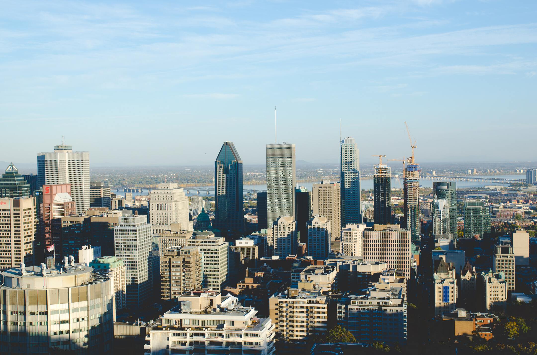 Image of a Montreal skyline